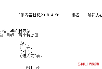 网络推广工作