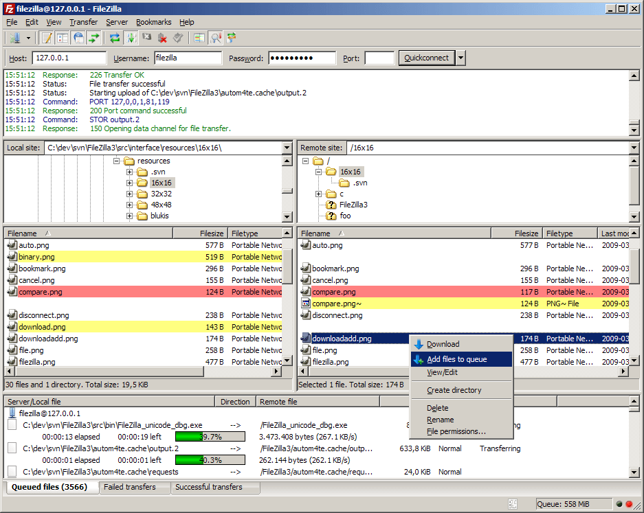 网站建设工具合集-FileZilla