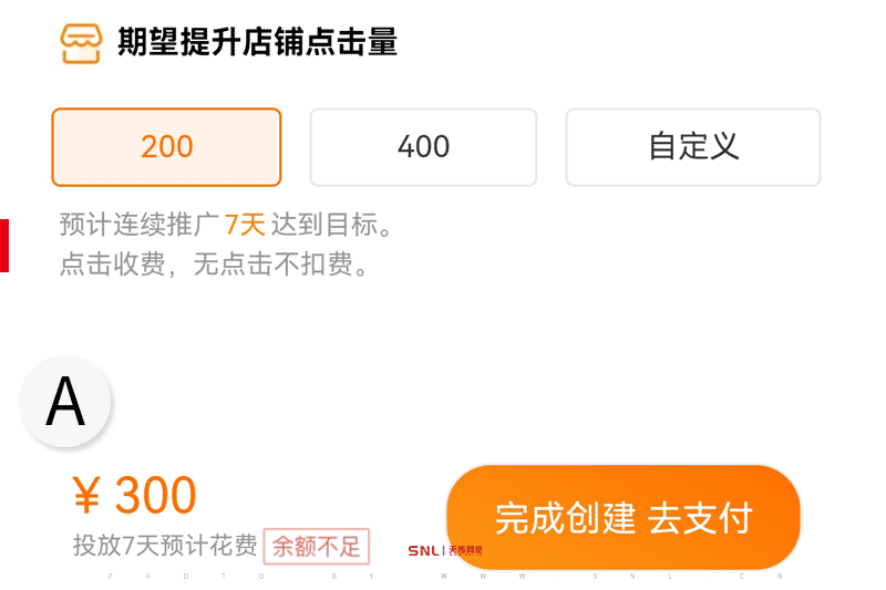 网络推广的区别300元和3000元