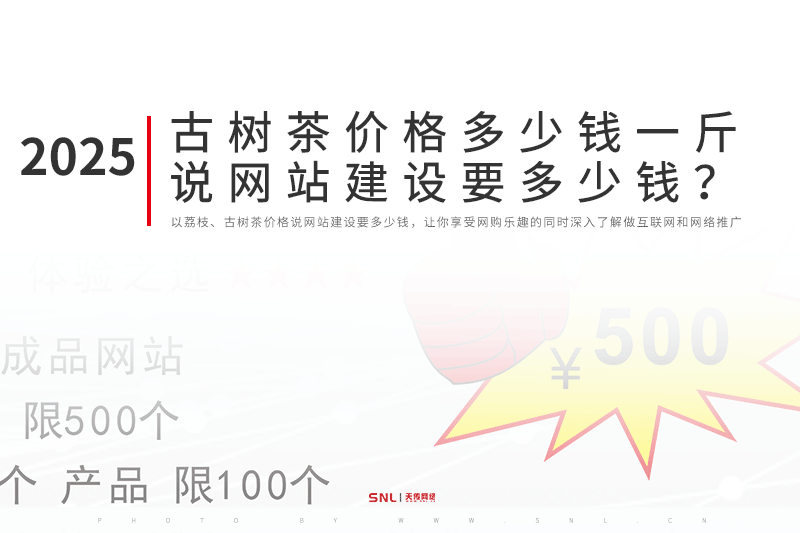 2025年古树茶价格说网站建设要多少钱？